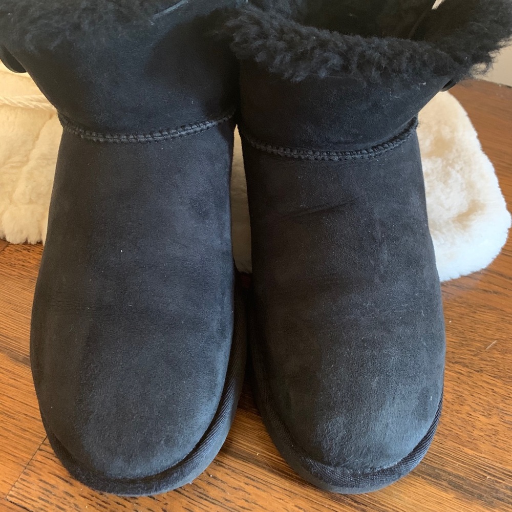 Ugg Mini Bailey Button Genuine Shearling Boot - image 7